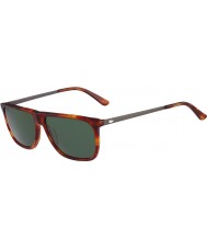 Lacoste L707S Green Brown Marble Sunglasses