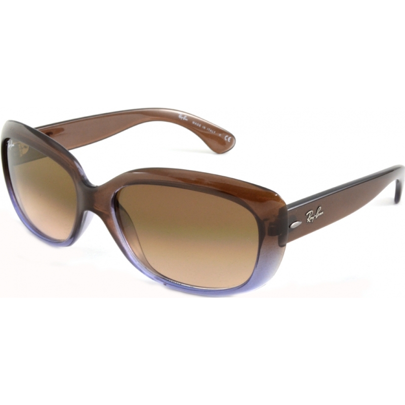 ray ban jackie ohh brown gradient lilac